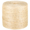 Corde vidaxl 4 mm 100 m 100% sisal