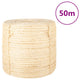 Corde vidaxl 6 mm 50 m 100% sisal