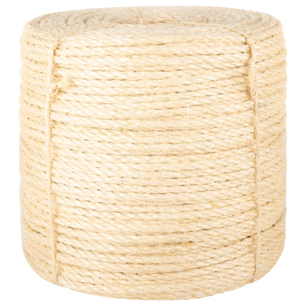 Corde vidaxl 6 mm 50 m 100% sisal
