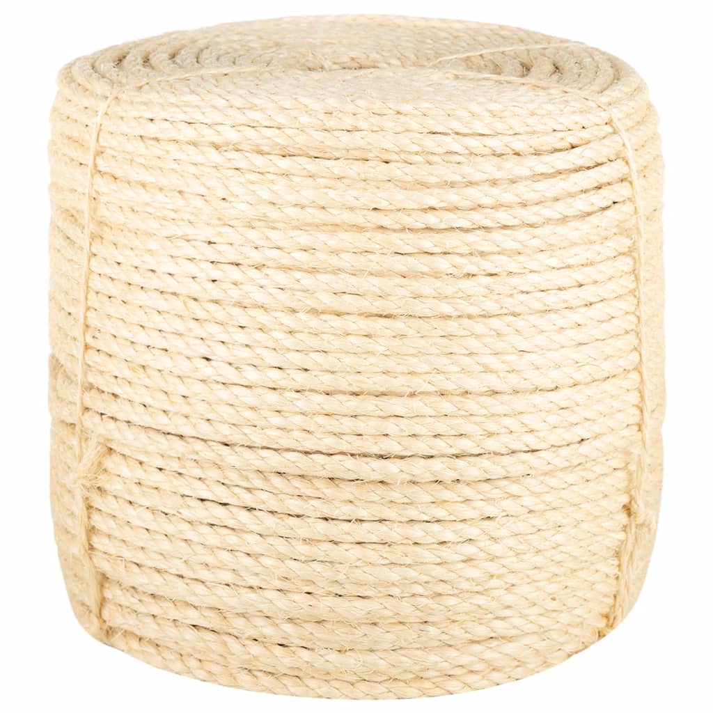 Corde vidaxl 8 mm 50 m 100% sisal