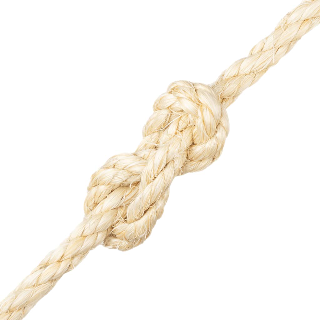 Corde vidaxl 10 mm 500 m 100% sisal