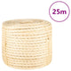 Corde vidaxl 14 mm 25 m 100% sisal