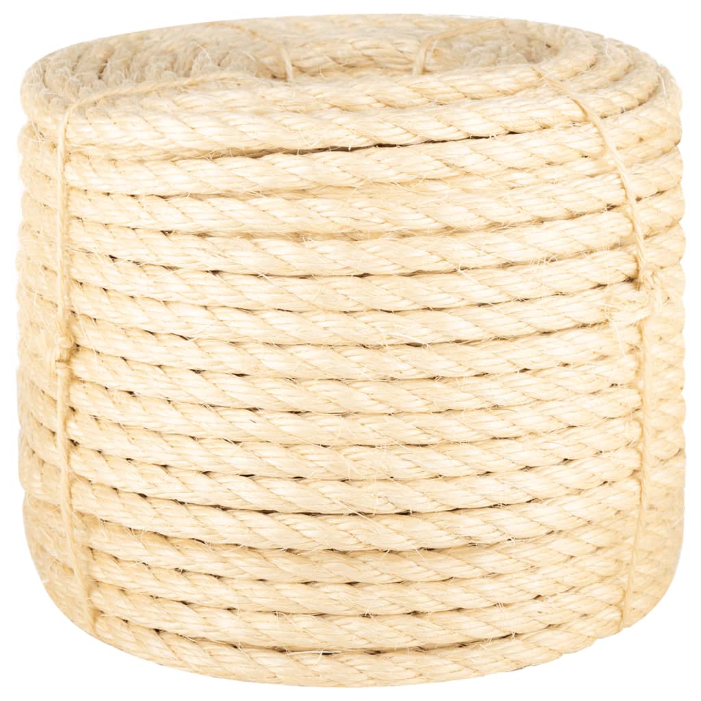 Corde vidaxl 14 mm 25 m 100% sisal