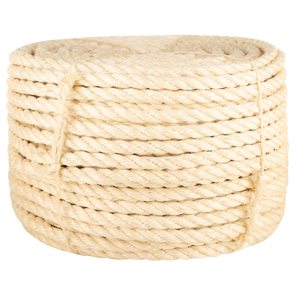 Corde vidaxl 16 mm 25 m 100% sisal