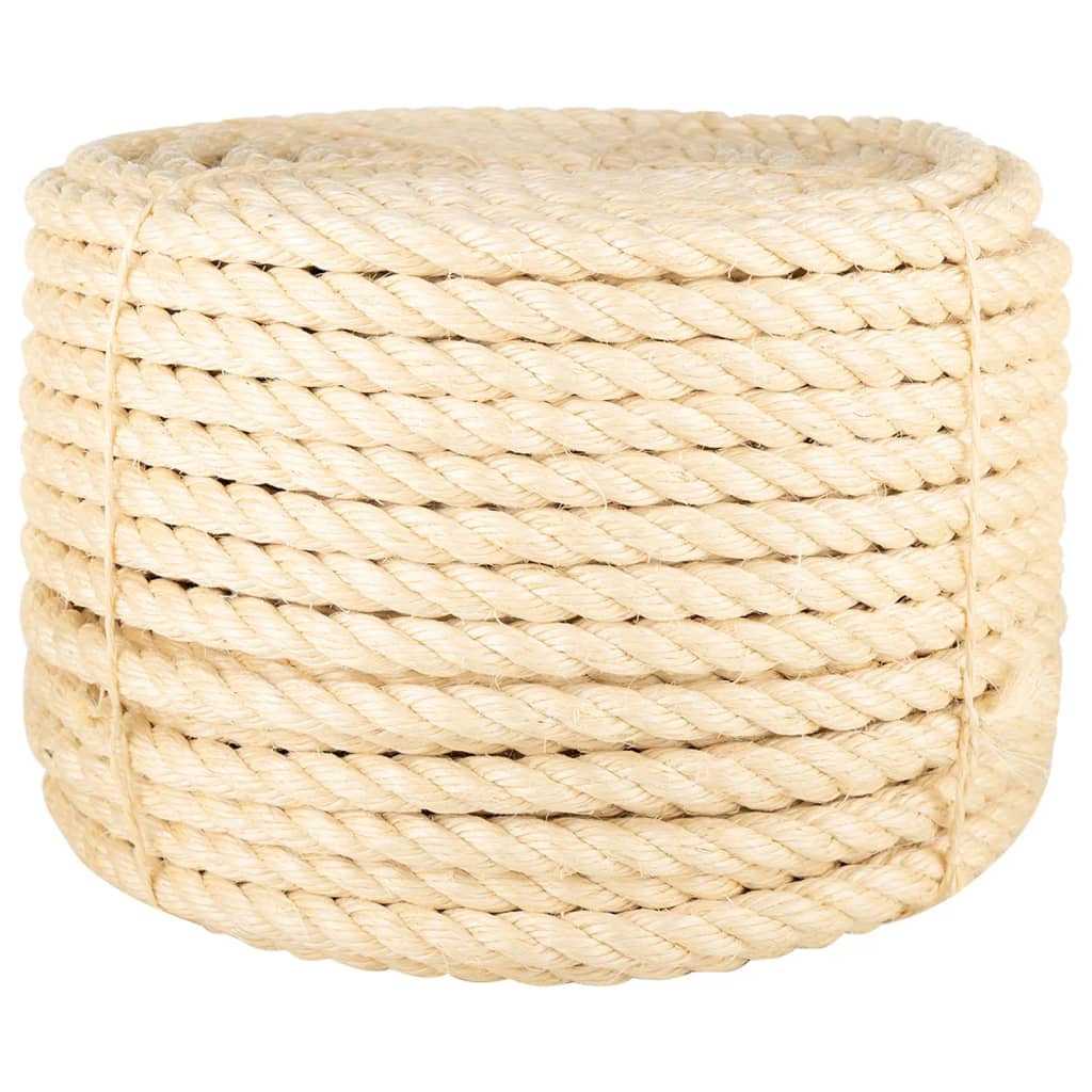 Corde vidaxl 20 mm 25 m 100% sisal