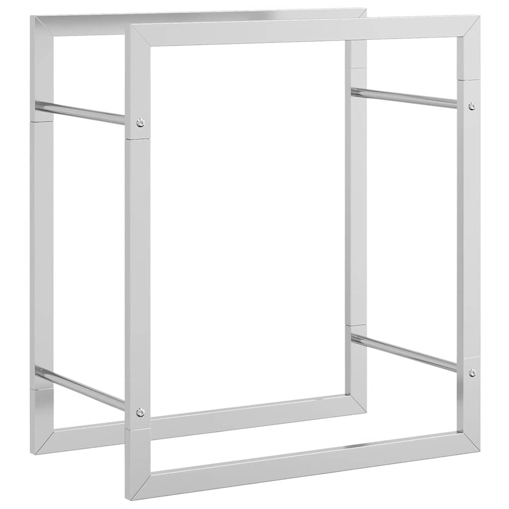 Fidaxl Foyer 50x28x56 cm en acier inoxydable