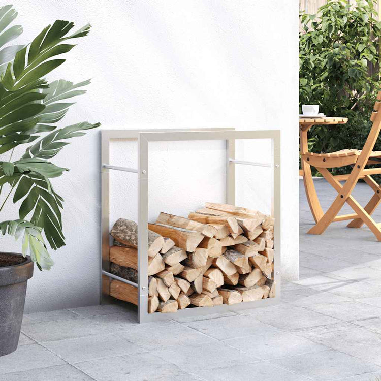 Fidaxl Foyer 50x28x56 cm en acier inoxydable