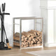 Fidaxl Foyer 50x28x56 cm en acier inoxydable