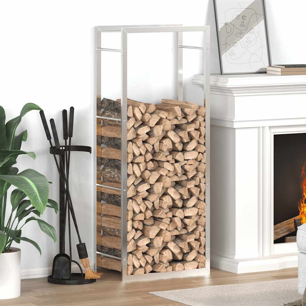 Foyer Vidaxl 50x28x132 cm en acier inoxydable