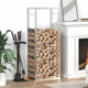 Foyer Vidaxl 50x28x132 cm en acier inoxydable