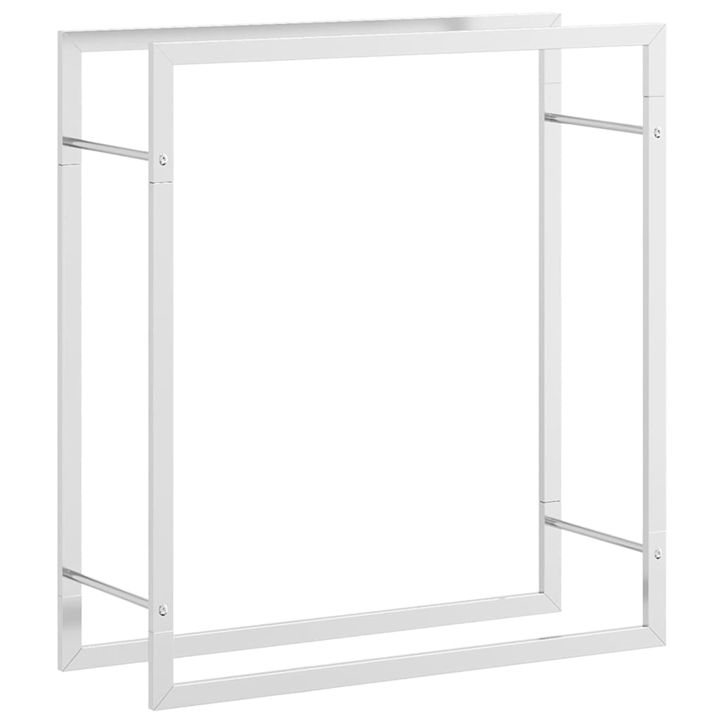 Vidaxl Fileplace 80x28x86 cm en acier inoxydable
