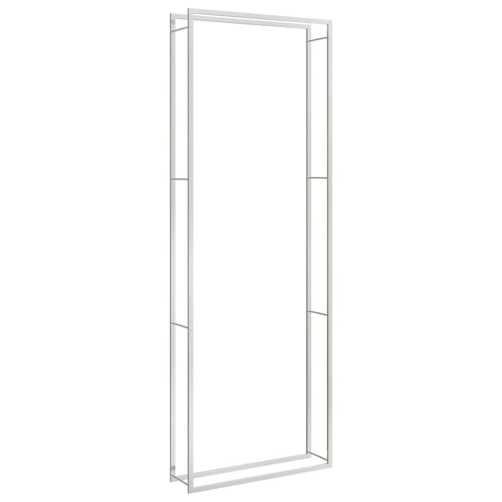 Viple de vidaxl 110x28x312 cm en acier inoxydable