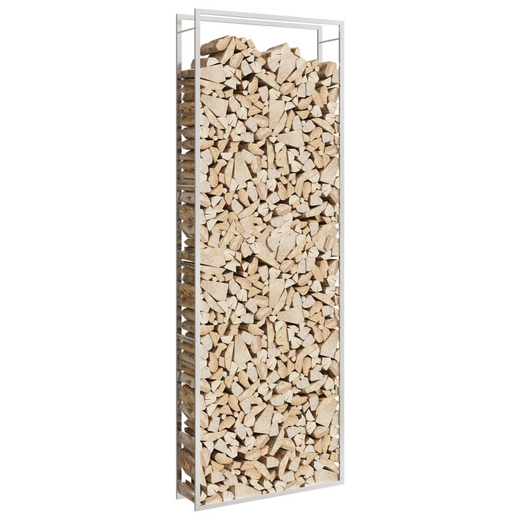 Viple de vidaxl 110x28x312 cm en acier inoxydable