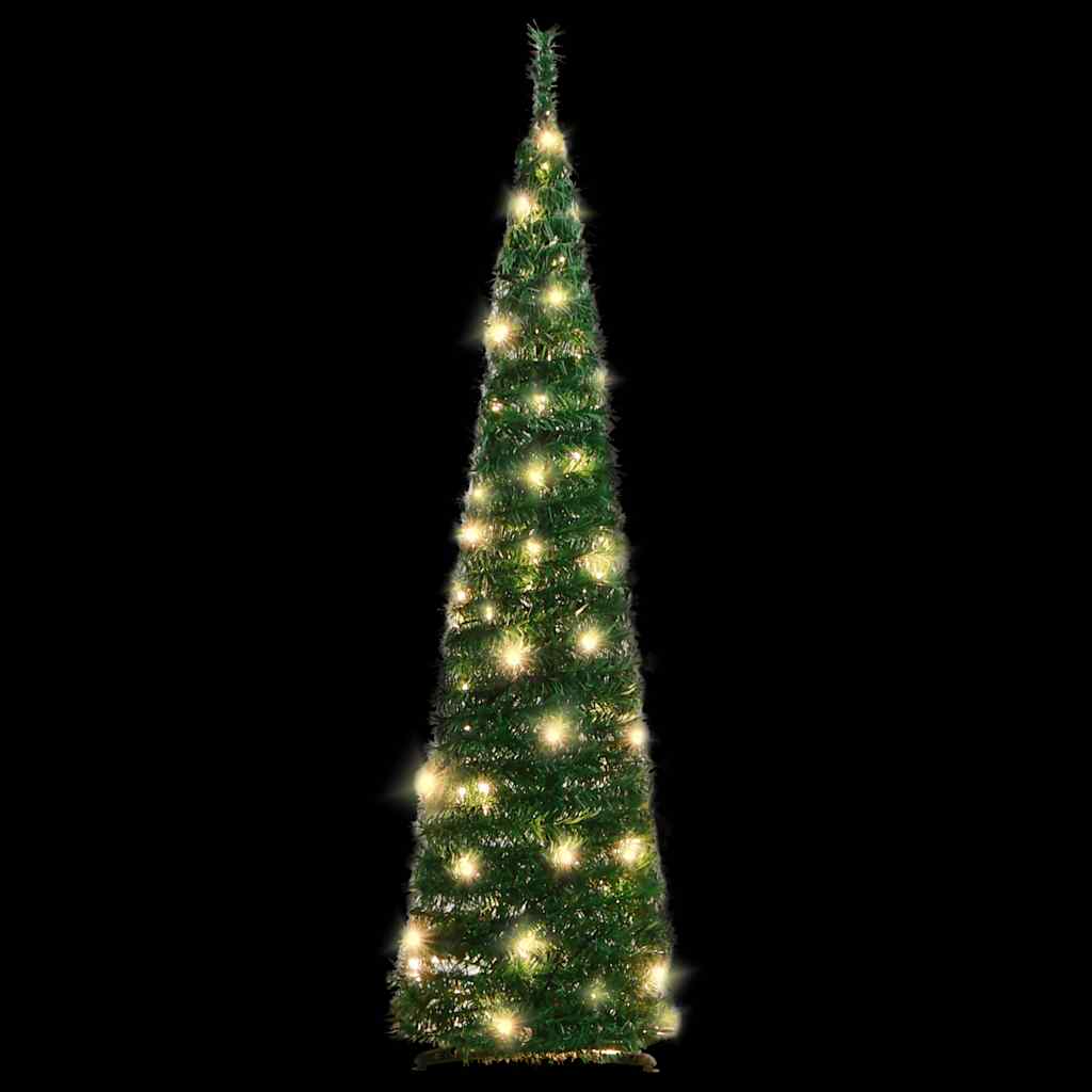 Vidaxl Kunstkerstboom pop-up 50 LEDS 120 cm vert