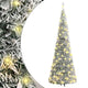Vidaxl Kunstkerstboom Pop-up avec neige 200 LED 210 cm