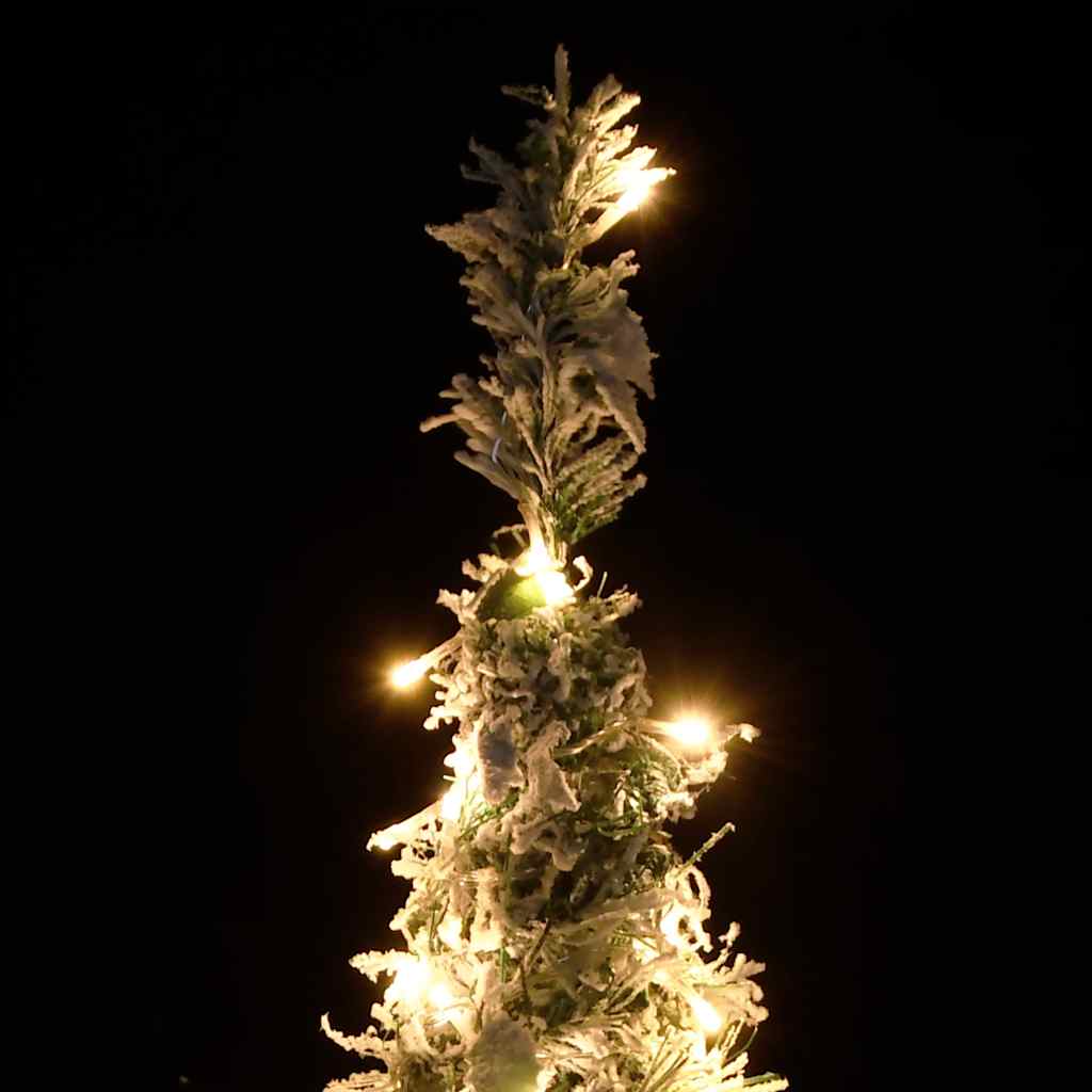Vidaxl Kunstkerstboom Pop-up avec neige 200 LED 210 cm