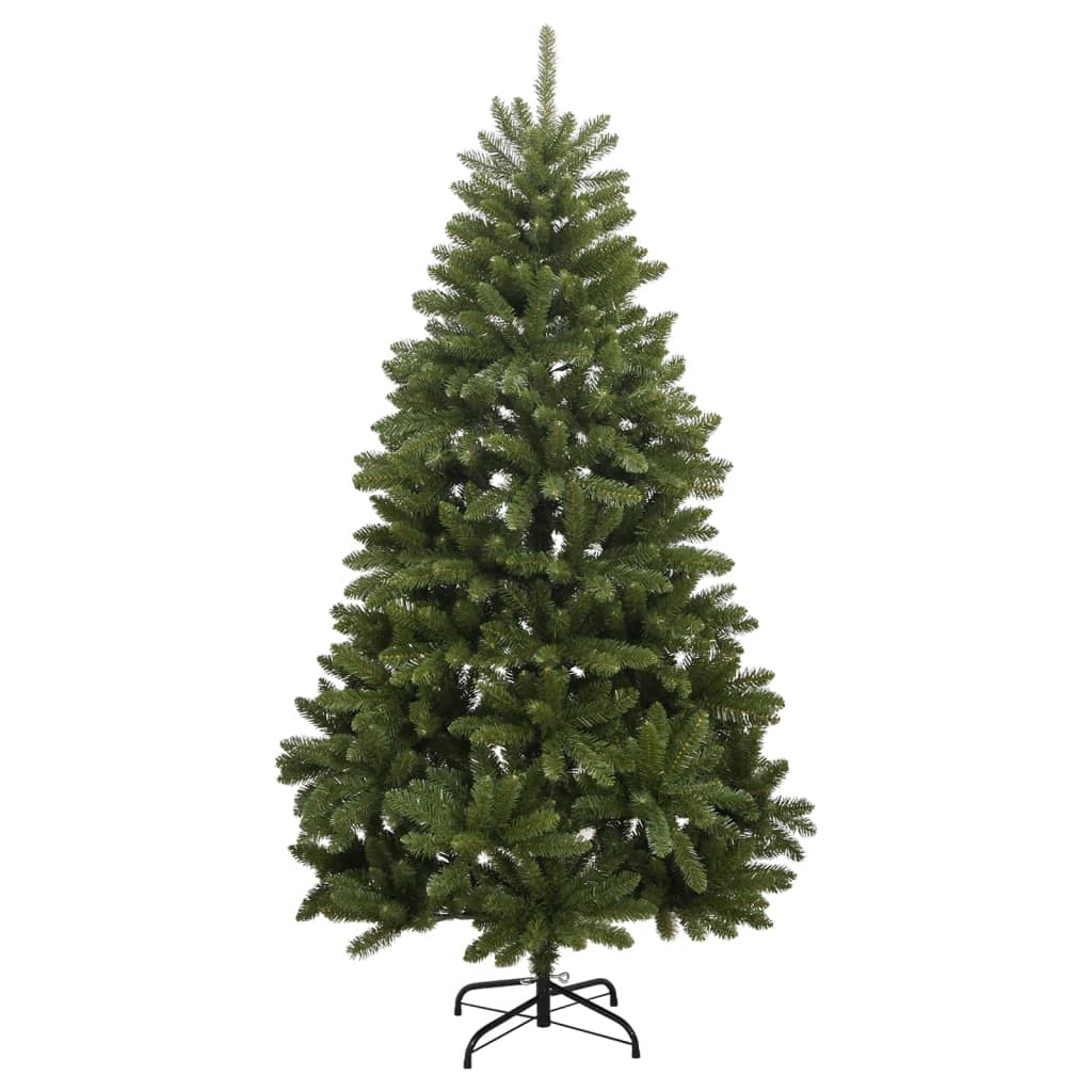 Vidaxx sapin de Noël artificiel avec charnières et standard 270 cm vert