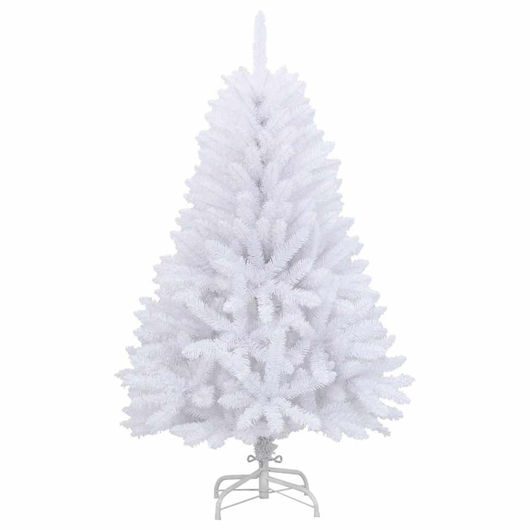 Vidaxl Kunstkerstboom avec des charnières et 120 cm standard blanc