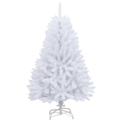 Vidaxl Kunstkerstboom avec des charnières et 150 cm standard blanc