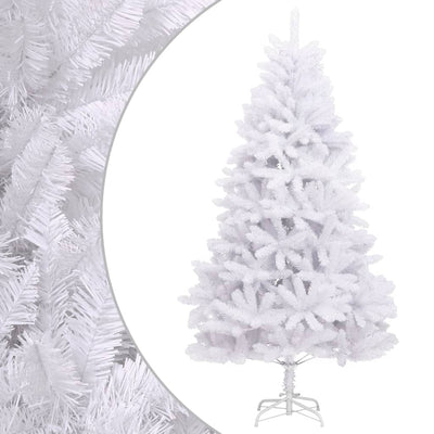 Vidaxl Kunstkerstboom avec des charnières et 180 cm standard blanc