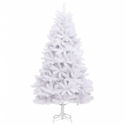 Vidaxl kunstkerstboom avec charnières avec 240 cm standard blanc