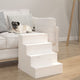 Vidaxl Escalier pour animaux de compagnie 40x49x47 cm en pin massif blanc