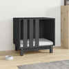 Vidaxl Dog Loft 60x45x57 cm Gris de pin massif