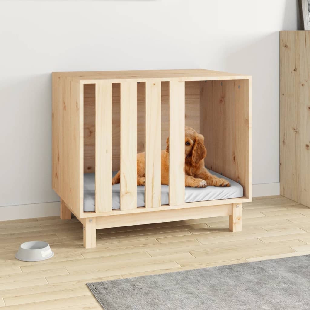 Vidaxl Dog Loft 70x50x62 cm Pine solide