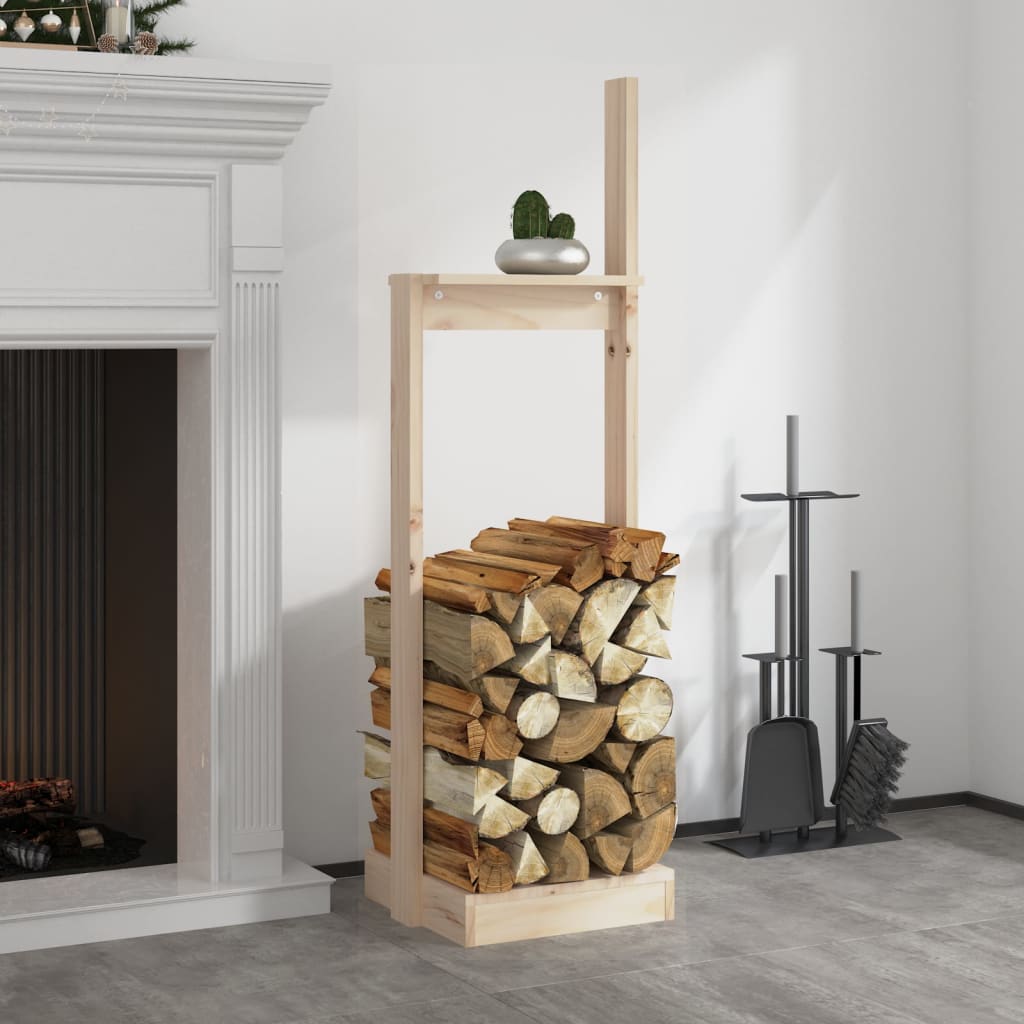 Porte-bloc de bois Vidaxl 33.5x30x110 cm