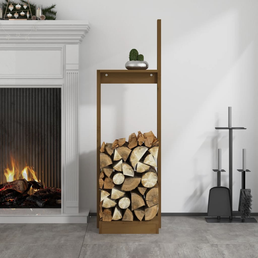 Porte-bloc de bois vidaxl 33.5x30x110 cm