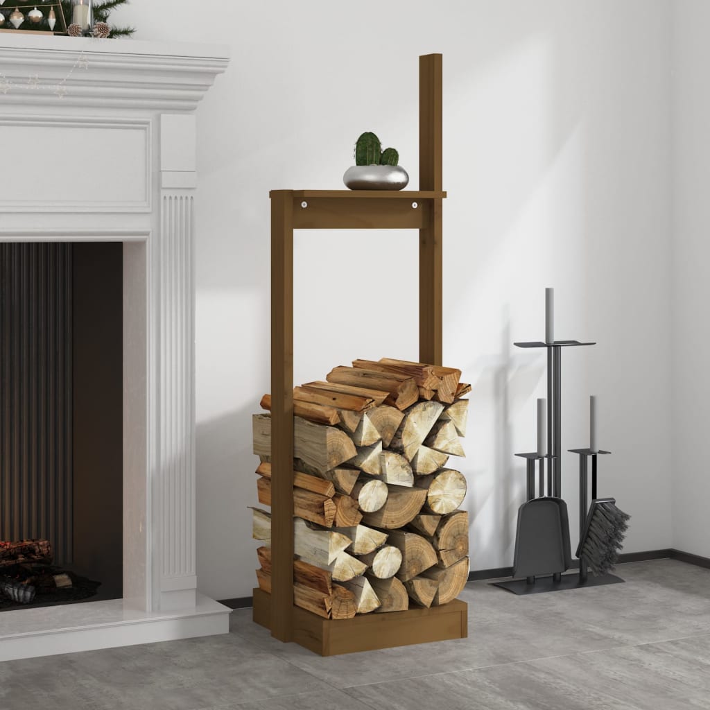 Porte-bloc de bois vidaxl 33.5x30x110 cm