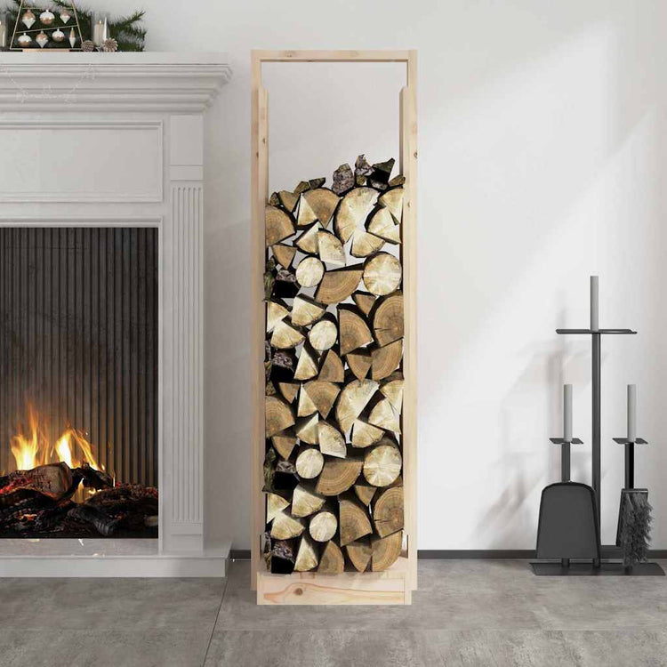 Porte-bloc de bois Vidaxl 33.5x30x110 cm