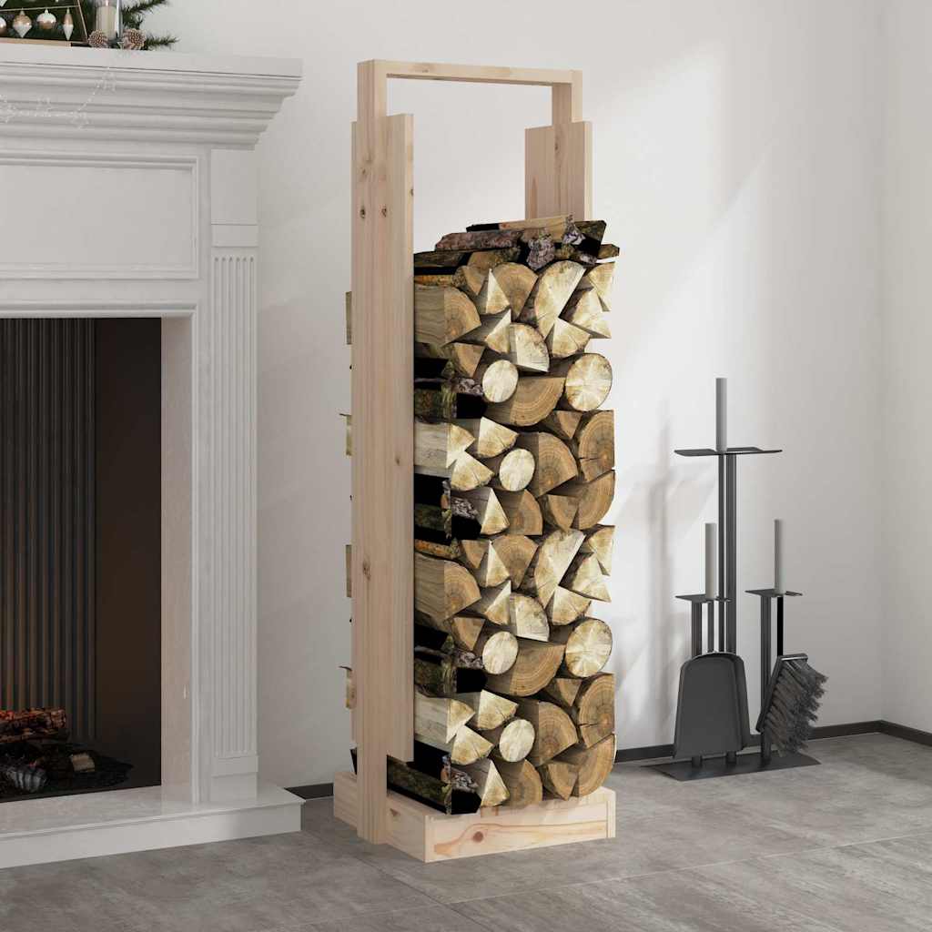 Porte-bloc de bois Vidaxl 33.5x30x110 cm