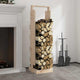 Porte-bloc de bois Vidaxl 33.5x30x110 cm