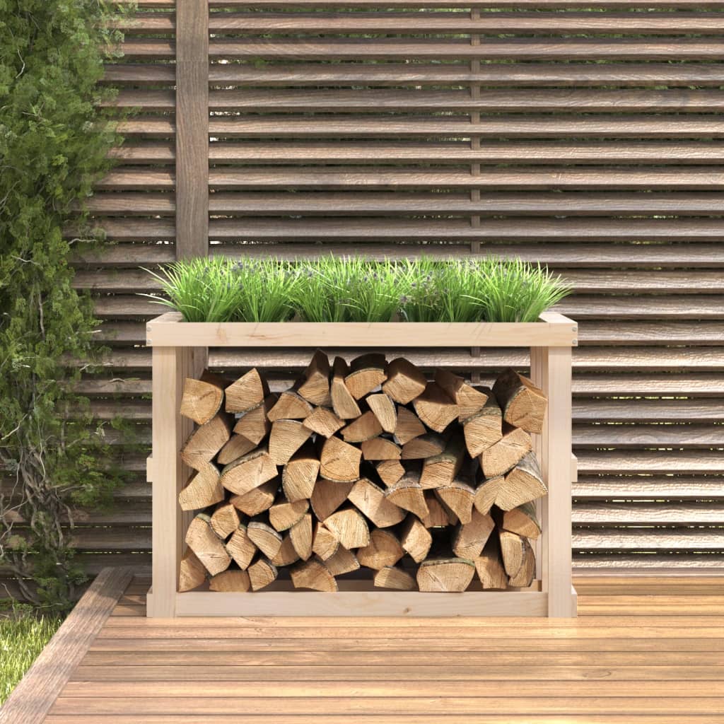 Porte-bloc de bois vidaxl 108x52x74 cm