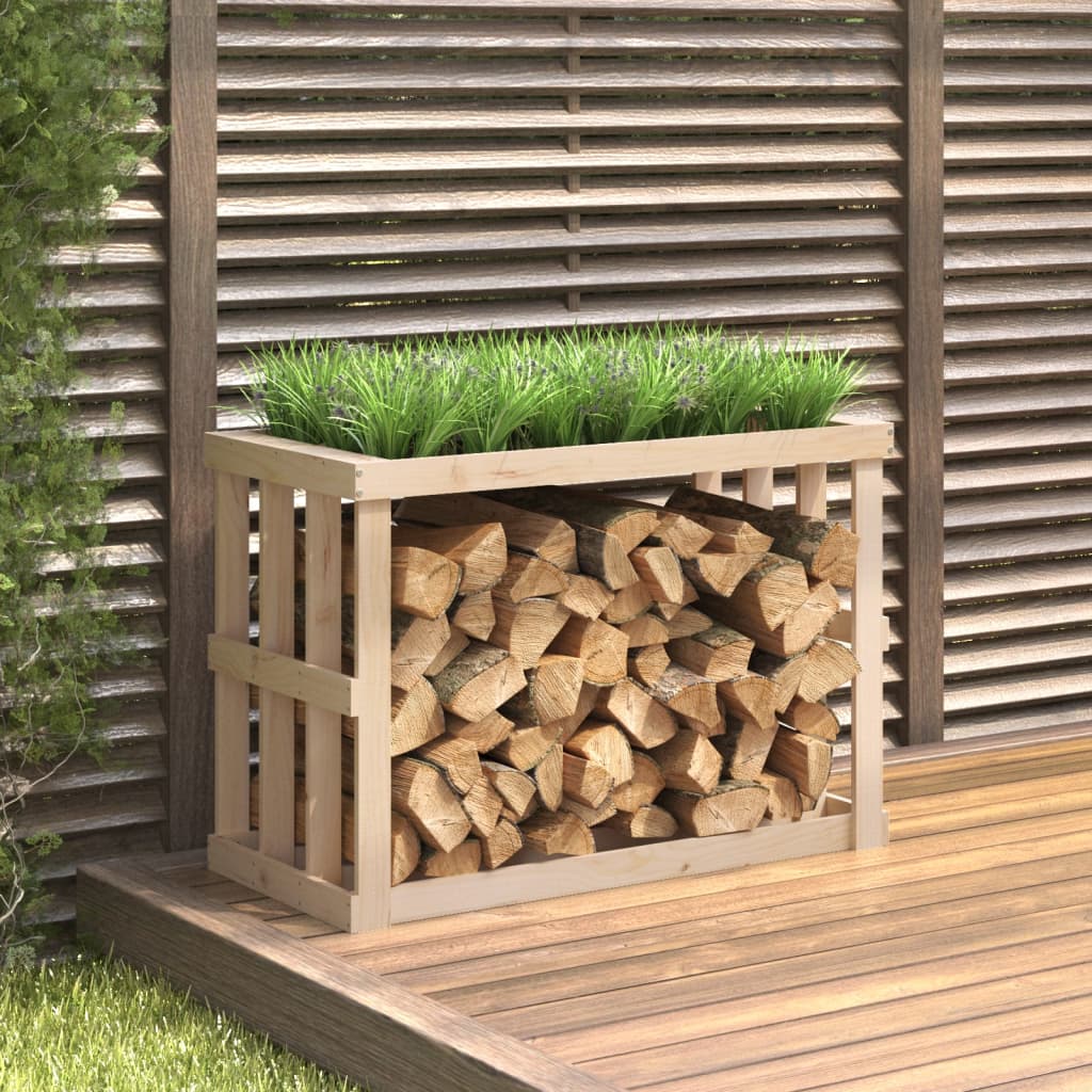 Porte-bloc de bois vidaxl 108x52x74 cm