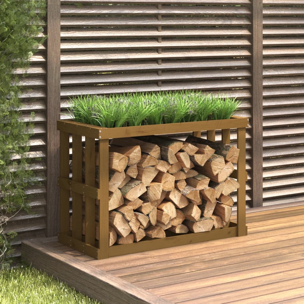 Porte-bloc de bois vidaxl 108x52x74 cm