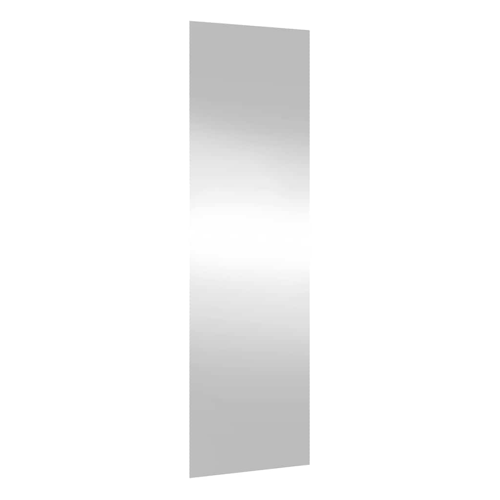 Miroir mural vidaxl 30x100 cm verre rectangulaire