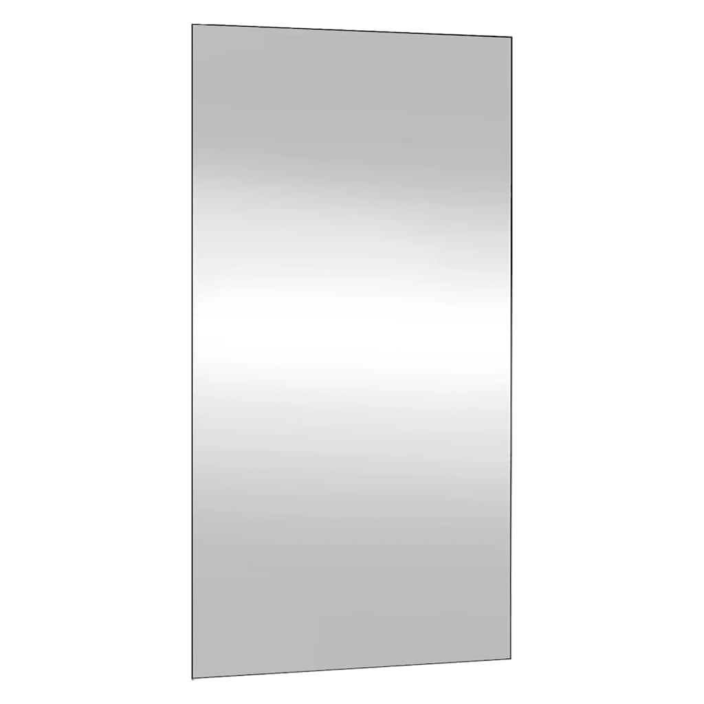 Miroir mural vidaxl 50x100 cm verre rectangulaire