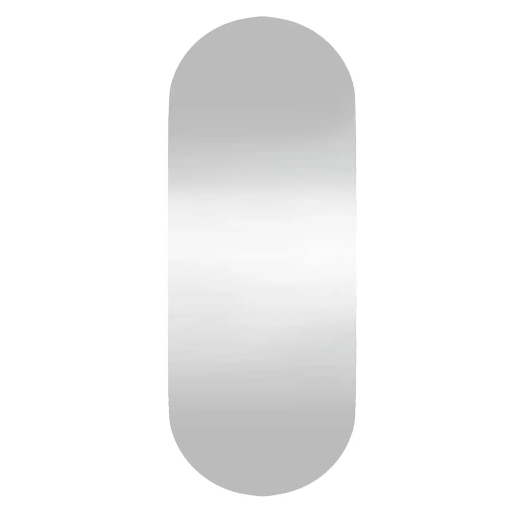 Miroir mural Vidaxl 20x50 cm Verre ovale