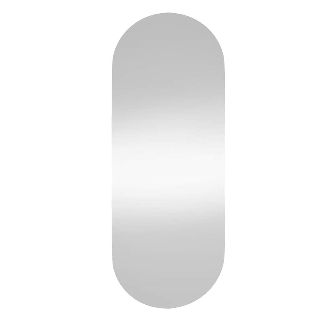 Miroir mural Vidaxl 20x50 cm Verre ovale