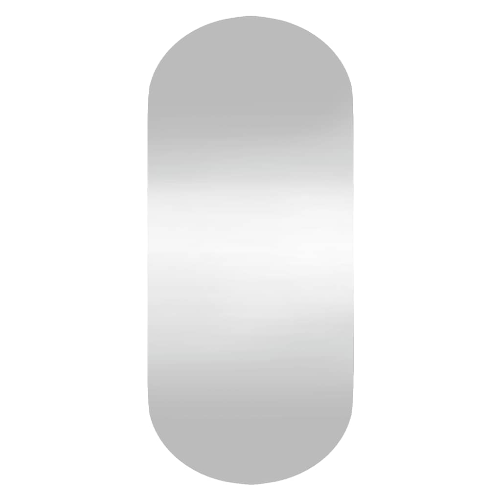 Miroir mural Vidaxl 30x70 cm Verre ovale