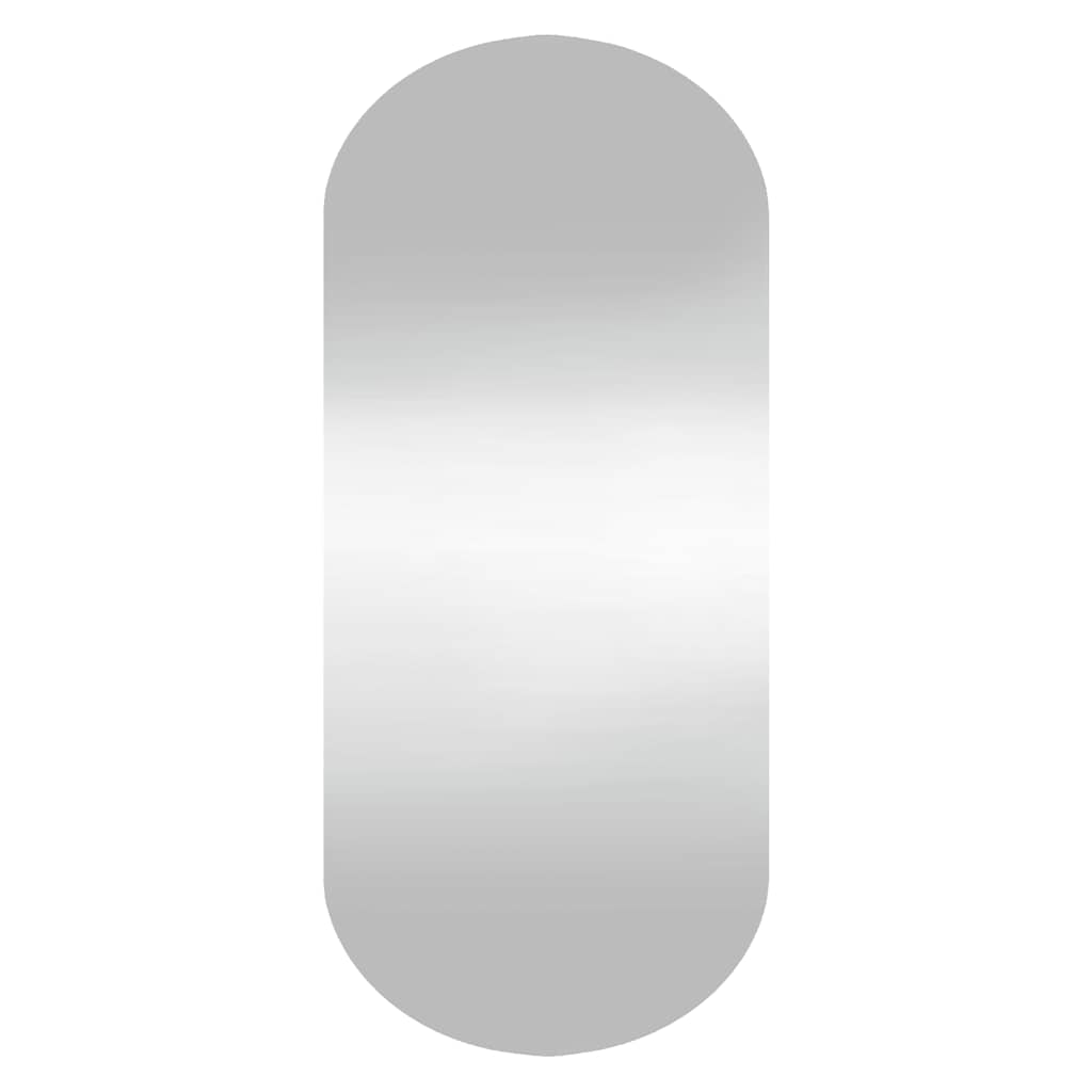 Miroir mural Vidaxl 35x80 cm Verre ovale