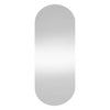 Miroir mural Vidaxl 35x80 cm Verre ovale