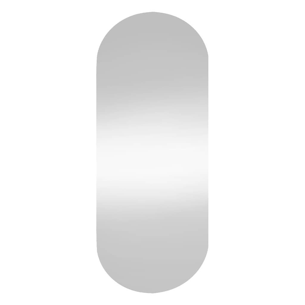 Miroir mural Vidaxl 35x80 cm Verre ovale
