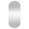 Miroir mural vidaxl 40x90 cm verre ovale