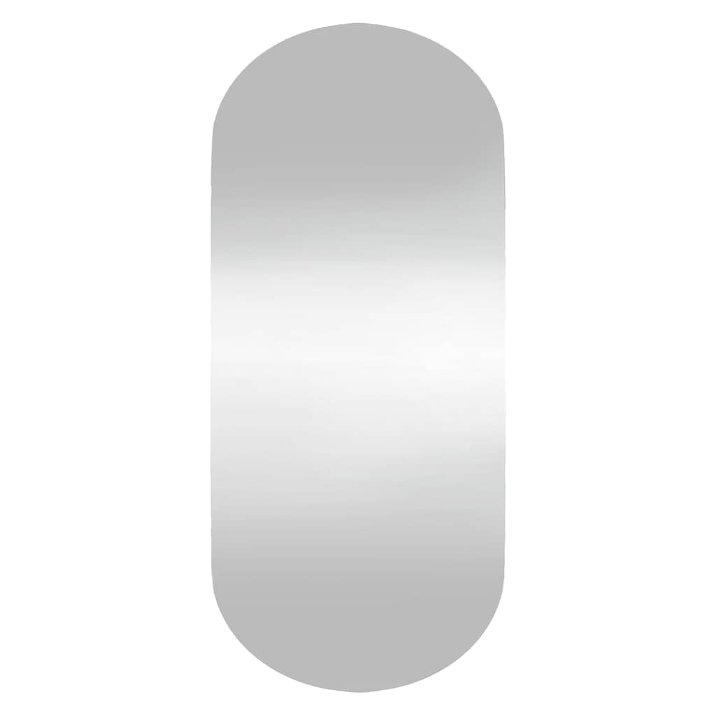 Miroir mural vidaxl 40x90 cm verre ovale