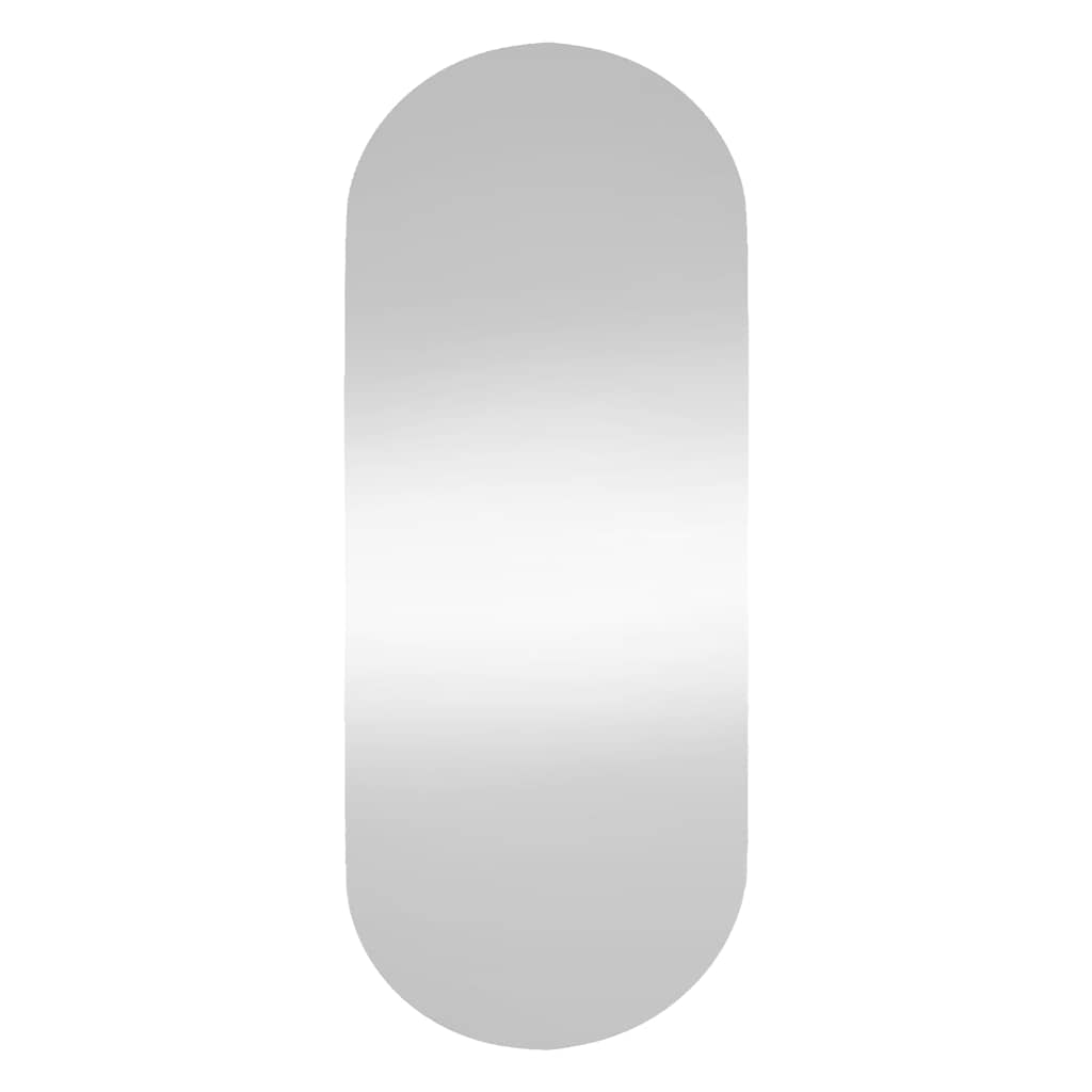 Miroir mural vidaxl 40x90 cm verre ovale