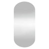 Miroir mural Vidaxl 45x100 cm Verre ovale