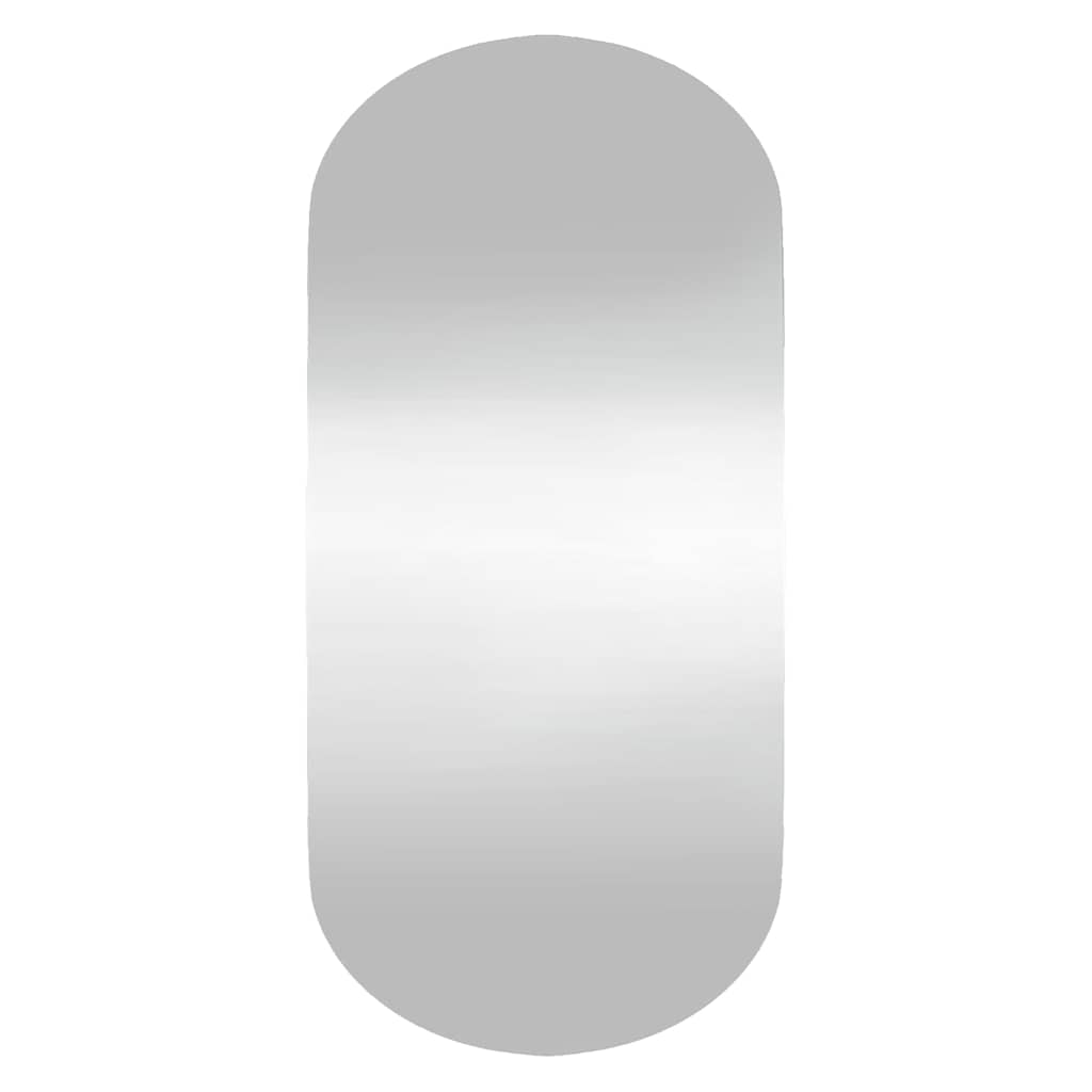 Miroir mural Vidaxl 45x100 cm Verre ovale